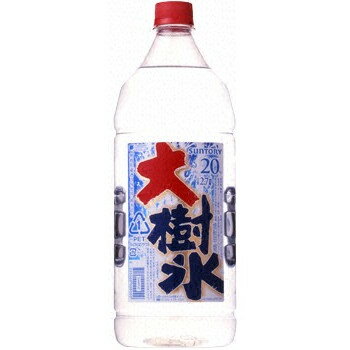 【送料無料】サントリー 大樹氷 20度 ペット 2.7L 2700ml 6本【北海道・沖縄県・東北・ ...