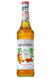 【送料無料】MONIN モナン ジンジャーブレッド シロップ 700ml×6本【ご注文は12本まで同梱可能】ノンアルコール シロップ