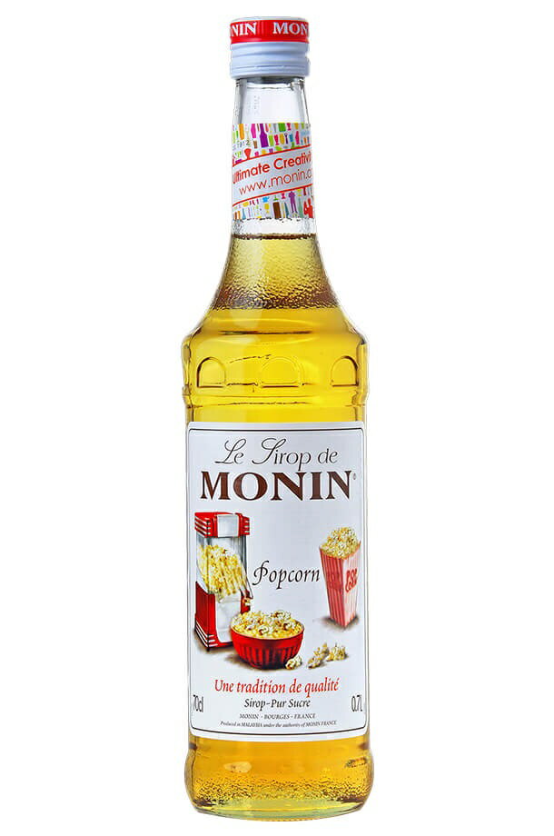 楽天リカーBOSS 楽天市場店5/18限定P3倍 【送料無料】MONIN モナン ポップコーン シロップ 700ml 1本【ご注文は12本まで同梱可能】ノンアルコール シロップ