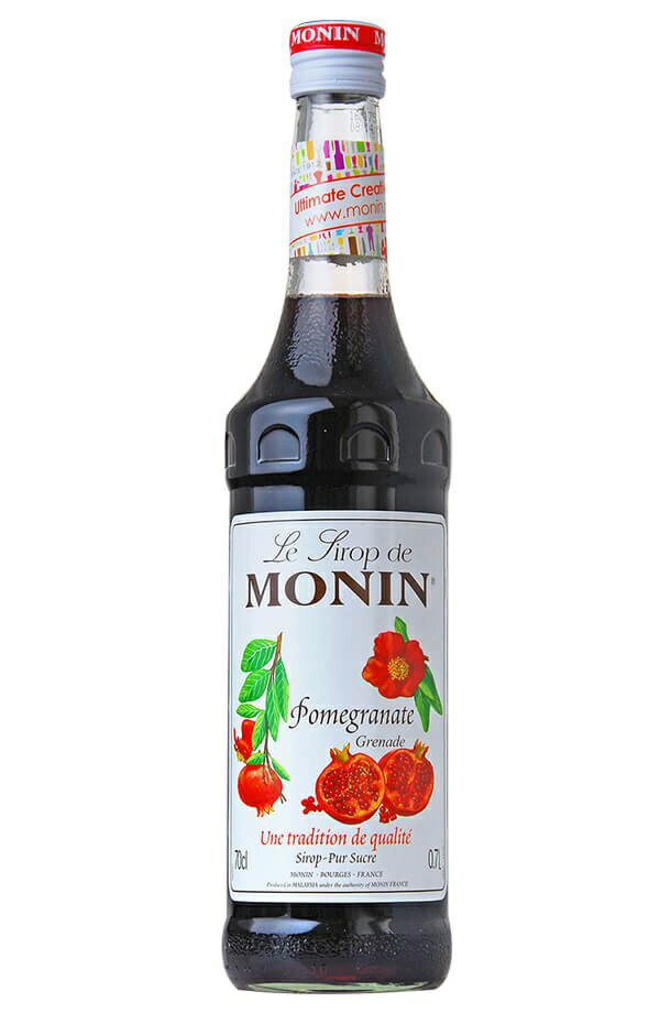 5/15限定P3倍 【送料無料】MONIN モナン ポムグレナート シロップ 700ml×12本【ご注文は12本まで同梱可能】ノンアルコール シロップ