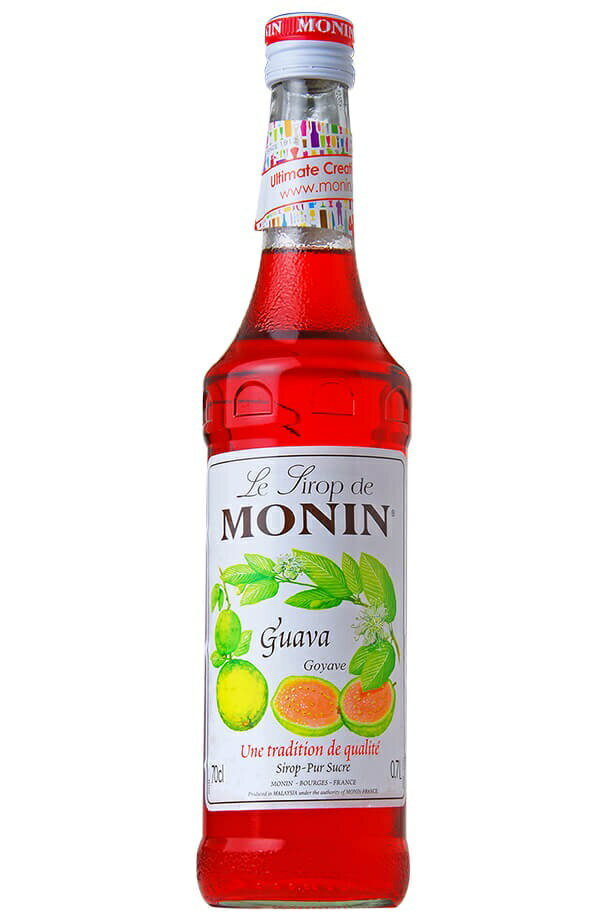 6/1限定P3倍＆300円OFFクーポン配布中 【送料無料】MONIN モナン グアバ シロップ 700ml×12本【ご注文..