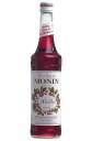 5/1限定P3倍＆300円OFFクーポン取得可 【送料無料】MONIN モナン クランベリー シロップ 700ml 1本【ご注文は12本まで同梱可能】ノンアルコール シロップ