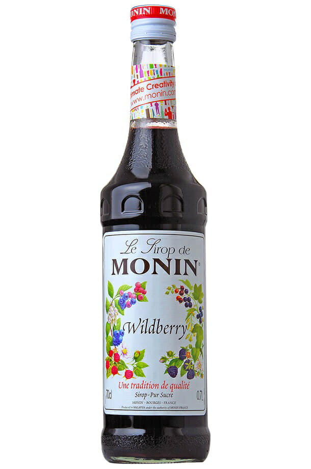 5/23日9:59分まで100円OFFクーポン配布中 【送料無料】MONIN モナン ワイルドベリー シロップ 700ml 1本【ご注文は12本まで同梱可能】ノンアルコール シロップ