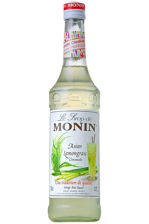 楽天リカーBOSS 楽天市場店5/18限定P3倍 【送料無料】MONIN モナン アジアンレモングラス シロップ 700ml×2本【ご注文は12本まで同梱可能】ノンアルコール シロップ