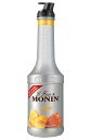 【送料無料】MONIN モナン マンゴー フルーツミックス ペット 1000ml 1L×4本【ご注文は8本まで同梱可能】ノンアルコール シロップ