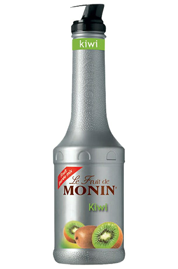 5/18限定P3倍 【送料無料】MONIN モナン キウイ フルーツミックス ペット 1000ml 1L 1本【ご注文は8本まで同梱可能】ノンアルコール シ..