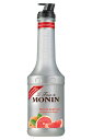 【送料無料】MONIN モナン レッドグレープフルーツ フルーツミックス ペット 1000ml 1L 1本【ご注文は8本まで同梱可能】ノンアルコール シロップ
