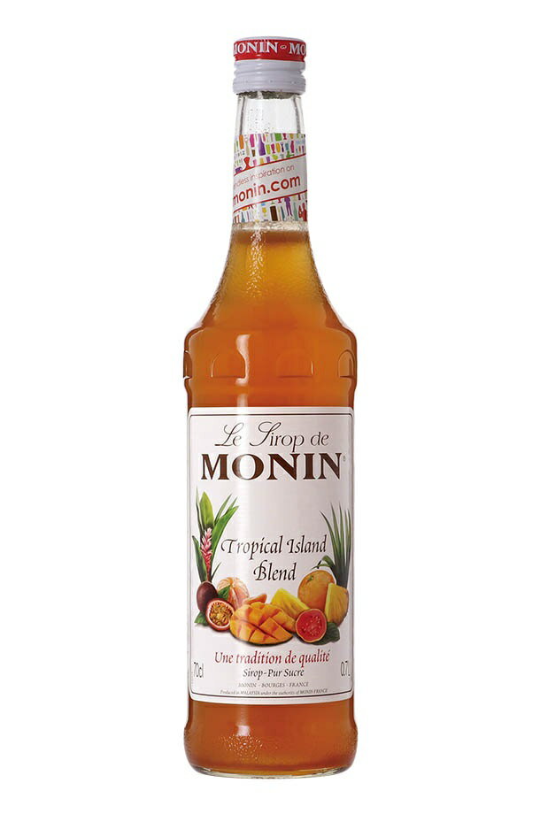 6/1限定P3倍＆300円OFFクーポン配布中 【送料無料】MONIN モナン トロピカルアイランド ブレンド シロップ 700ml 1本【ご注文は12本ま..