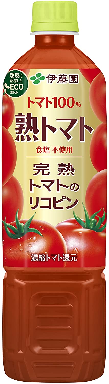 【あす楽】 【全国一律送料無料】伊藤園 熟トマト 730ml×15本／1ケース【ご注文は2ケースまで同梱可能】トマトジュース トマト飲料 ITOEN とまと tomato