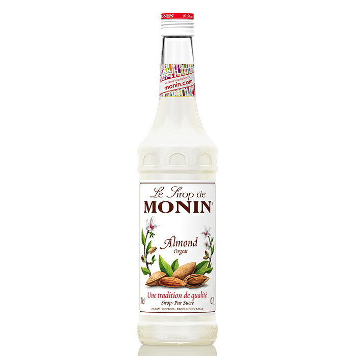 5/30限定P3倍 【送料無料】MONIN モナン アーモンド・シロップ 700ml 1本【ご注文は12本まで同梱可能】ノンアルコール シロップ