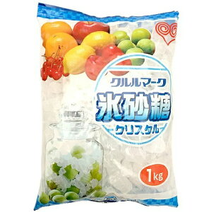 【送料無料】伊藤忠製糖 氷砂糖 クリスタル 1キロ×10個(1ケース)【2ケースまで一個口配送可能です】【北海道・沖縄県・東北・四国・九州地方は必ず送料が掛かります。】
