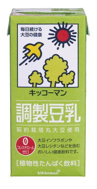 5/18限定P3倍 【送料無料】 キッコーマン 調製豆乳 パック 1000ml×2ケース/12本調整豆乳