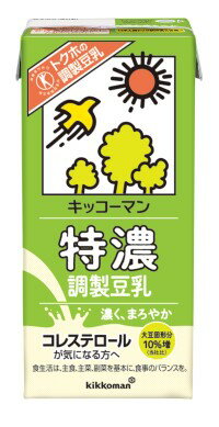 【送料無料】 キッコーマン 特濃調製豆乳 パック 1000ml×4ケース/24本