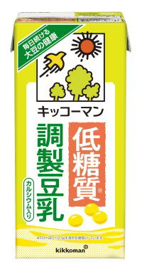 5/1限定P3倍＆300円OFFクーポン取得可 【送料無料】 キッコーマン 低糖質 調製豆乳 1000ml×4ケース/24本