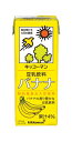 6/1は食フェス300円OFFクーポン取得可 【送料無料】 キッコーマン 豆乳飲料 バナナ 200ml×1ケース/18本