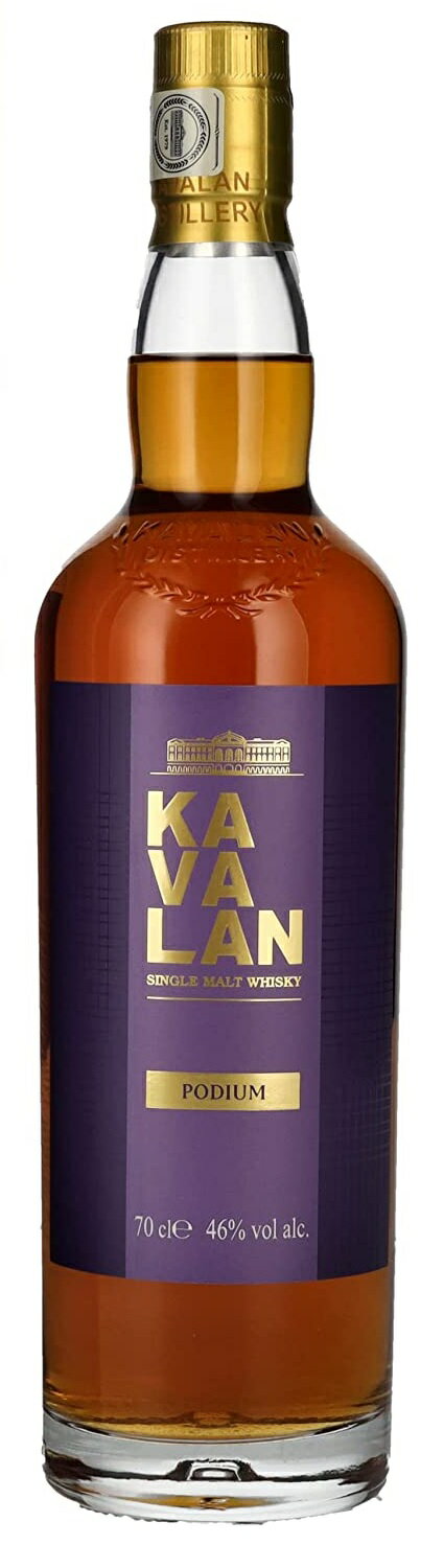 5/18限定P3倍 【送料無料】ウィスキー カバラン ポーディアム シングルモルトウイスキー 700ml 1本KAVALAN カバラン【北海道・沖縄県・..