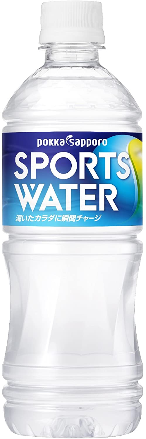 6/1限定P3倍＆300円OFFクーポン配布中 ポッカサッポロ スポーツウォーター 550ml×24入/1ケース熱中症対策 夏バテ 塩 塩分 夏 運動 スポーツ 体育 観戦 暑さ対策 野外 屋内 現場 仕事