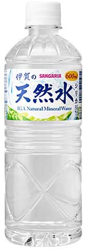 5 15限定P3倍 【送料無料】 サンガリア 伊賀の天然水 600ml 24本 1ケース