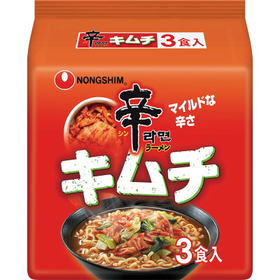 リカーBOSS 楽天市場店 6/10限定全品P3倍 【送料無料】農心 辛ラーメン キムチ 袋麺 (3食入)×24個