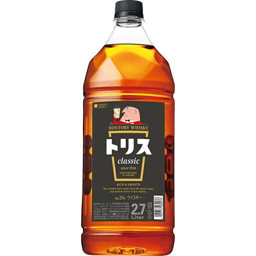 【送料無料】サントリー ウイスキー トリス クラシック ペット 2700ml 2.7L×6本【本州(一部地域を除く)は送料無料】 【送料無料】サントリー ウイスキー トリス クラシック ペット 2700ml 2.7L×6本【本州(一部地域を除く)は送料無料】