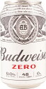 【送料無料】ノンアルコール バドワイザー ゼロ Budweiser Zero 350ml×2ケース/48本【ご注文は3ケースまでで一個口配送可能】