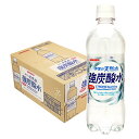 【あす楽】 【送料無料】サンガリア 伊賀の天然水 強炭酸水 500ml 24本 1ケース炭酸 ペット プレーン 無糖 まとめ買い 割材 国産 ハイボール ウイスキー 焼酎 日本酒 ワイン 梅酒