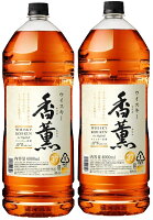 【送料無料】合同酒精 ウィスキー 香薫 37度 4000ml 4L×2本【北海道・沖縄県・東北・四国・九州地方は必ず送料がかかります】