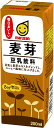 【内容量】 200ml 【原材料】 大豆、糖類(ぶどう糖果糖液糖、水あめ)、ひまわり油 【商品特徴】豆乳に麦芽をブレンドし、香ばしく飲みやすく仕上げました。