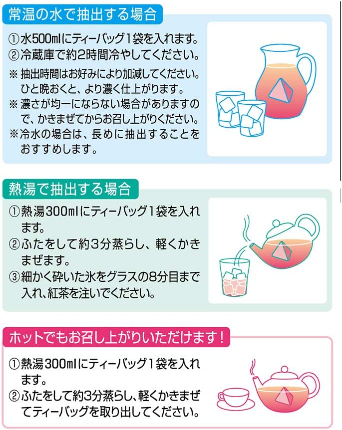 【送料無料】日東紅茶 水出しアイスティー ピー...の紹介画像3