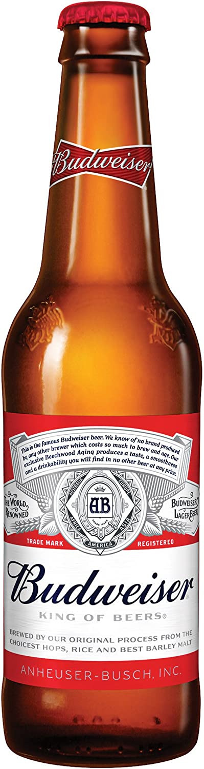 【抽選で1等2万ポイント当たる!】【送料無料】アンハイザー・ブッシュ・インベブ バドワイザー 瓶 330ml×1ケース/24本 【北海道・東北・四国・九州地方は別途送料がかかります】