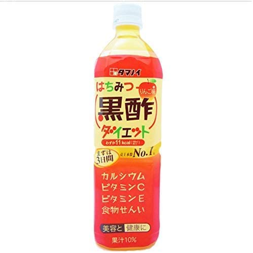 5/20限定P3倍 【送料無料】タマノイ酢 はちみつ黒酢ダイエット 900ml PET 2ケース(24本)