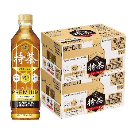 ●内容量 500ml×24本 ●原材料 大麦（カナダ）、はと麦、炒り米、大豆（黒豆を含む）、ハブ茶、柿の葉、昆布エキス、椎茸／酵素処理イソクエルシトリン、ビタミンC ●商品特徴 「伊右衛門 特茶」同様、脂肪分解酵素を活性化させる働きがある「ケルセチン配糖体」を配合し、“体脂肪を減らすのを助ける”トクホの麦茶です。 大麦の持つ香ばしい香りとハトムギ抽出によるスッキリした味わいで、香り高くてスッキリごくごく飲める味わいを実現しました。 カフェインゼロで、食事の際だけでなく、仕事中や様々なシーンでも毎日飲み飽きない味わいが特長です。