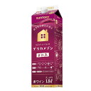 6/1は食フェス300円OFFクーポン取得可 サントリー デリカメゾン 甘口 赤 パック 1800ml 1.8L 1本【ご注文は12本まで同梱可能】