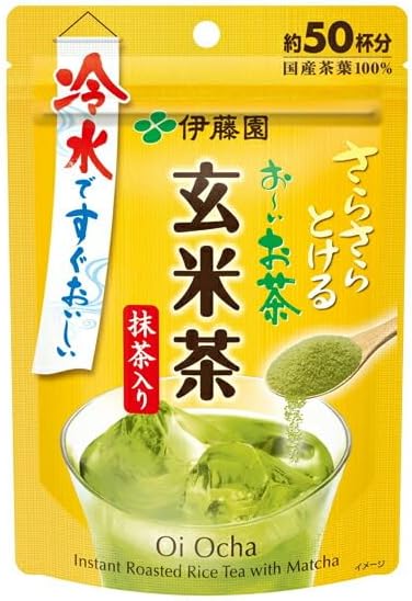 【送料無料】【メール便】伊藤園 さらさらとける お～いお茶抹茶入り玄米茶 40g 1袋 【メール便にてお届けします。】