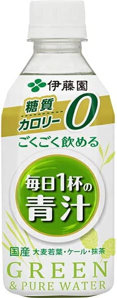 【送料無料】伊藤園 ごくごく飲める 毎日1杯の青汁 350ml×1ケース/24本