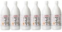 【送料無料】ジンロ JINRO マッコリ 6度 1000ml 1L×6本【北海道・沖縄県・東北・四国・九州地方は必ず送料がかかります】