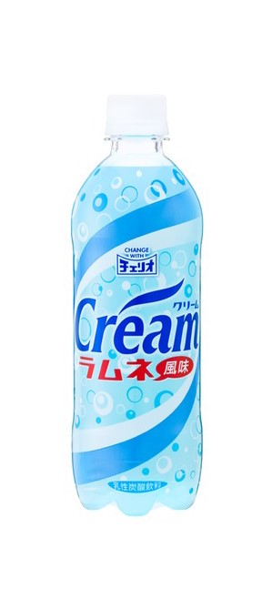 5/20限定P3倍 【送料無料】チェリオ クリームラムネ風味500ml×1ケース/24本