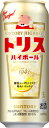 ●内容量 500ml×24本 ●原材料 ウイスキー、レモンスピリッツ、レモン、糖類、香料、酸味料、炭酸ガス含有 ●アルコール分 7％ ●商品特徴 「トリスハイボール缶」は「トリス〈エクストラ〉」の香味を生かし、さわやかな香りとまろやかな味わいを引き立たせました。パッケージは、グラスに入った爽快なハイボールをイメージしたデザインに仕上げました。