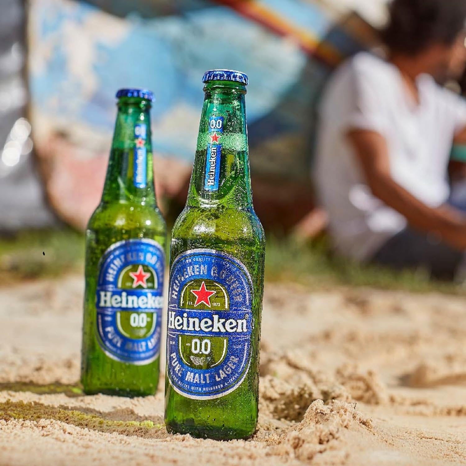 【送料無料】ハイネケン ノンアルコール 0.0 瓶 330ml×1ケ−ス/24本【本州(一部地域を除く)は送料無料】