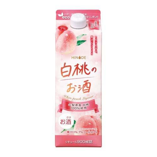 5/20限定P3倍 【送料無料】キング醸造 HiNODE 山梨県産 白桃のお酒 900ml×2本 【本州(一部地域を除く)..