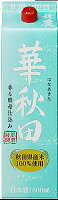 4/24日20時～25日限定P3倍 小山本家 華秋田 パック 1800ml 1800ml 1本【ご注文は12本まで同梱可能】