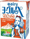 6/1は食フェス300円OFFクーポン取得可 【送料無料】南日本酪農 デーリィ ヨーグルッペ りんご200ml×2ケース/36本