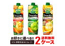 4/24日20時～25日限定P3倍 選べる KAGOME カゴメ 野菜生活100 Smoothie スムージー パック 1000ml 1L 2ケースビタミンスムージー/グリーンスムージー/バナナスムージー