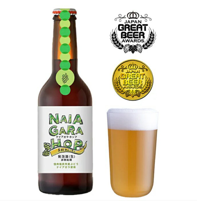 11/14〜11/16限定P3倍 【抽選で1等2万ポイント当たる！】南信州ビール ナイアガラホップ 330ml×6本【ご..