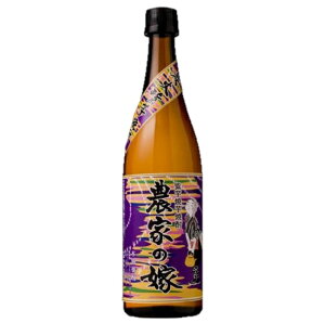 霧島町蒸留所 紫芋焼き芋焼酎 農家の嫁 25度 720ml 1本【ご注文は12本まで同梱可能】