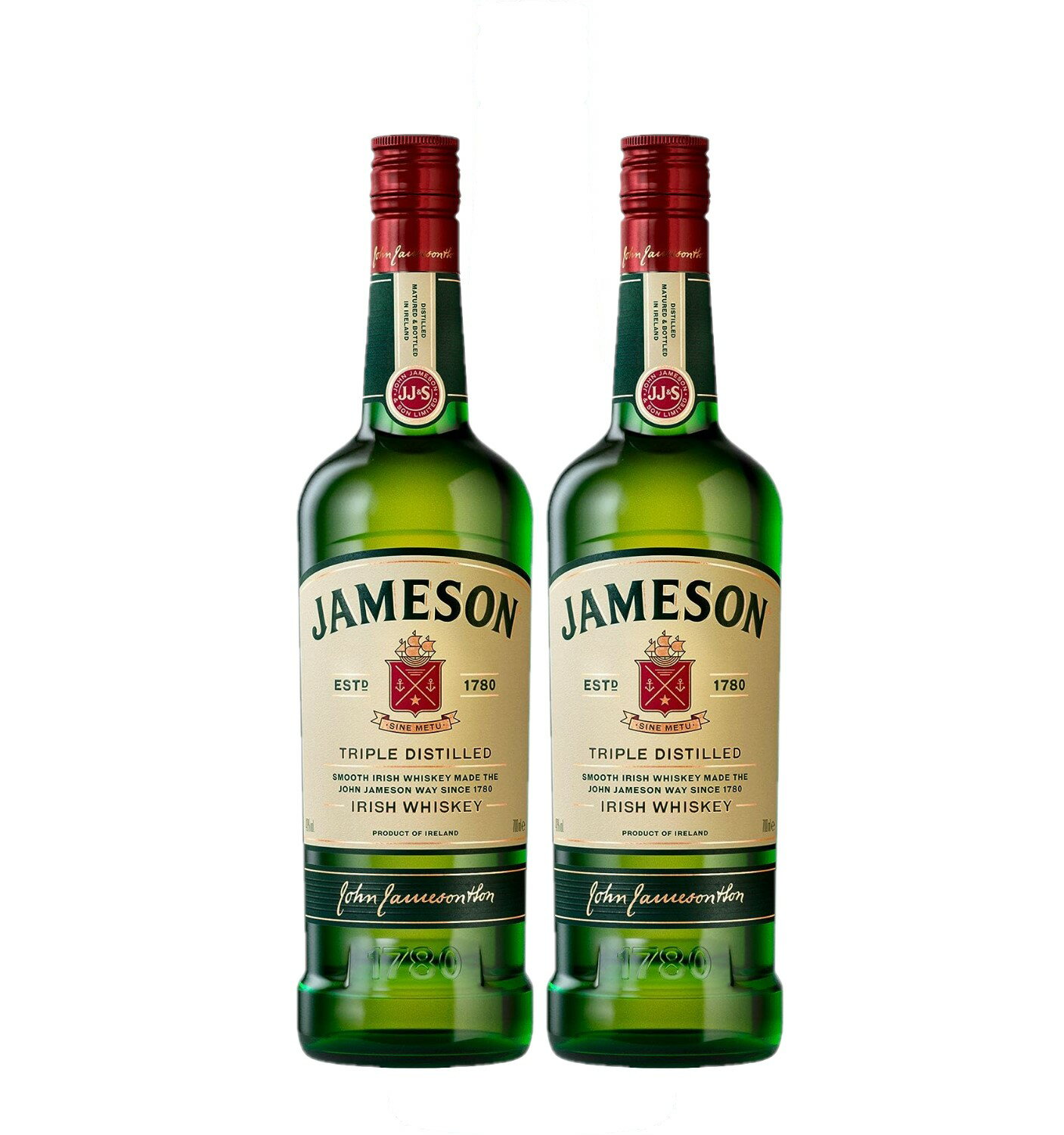 アイリッシュウィスキー JAMESON ジェムソン スタンダード 40度 700ml×2本