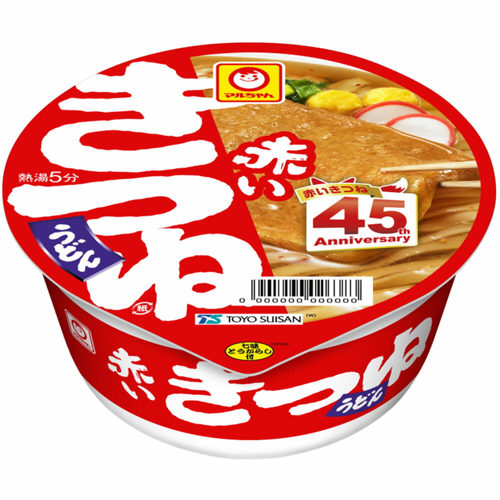 6/1限定P3倍＆300円OFFクーポン配布中 【送料無料】東洋水産 マルちゃん 赤いきつねうどん 西 96g×3ケース/36個