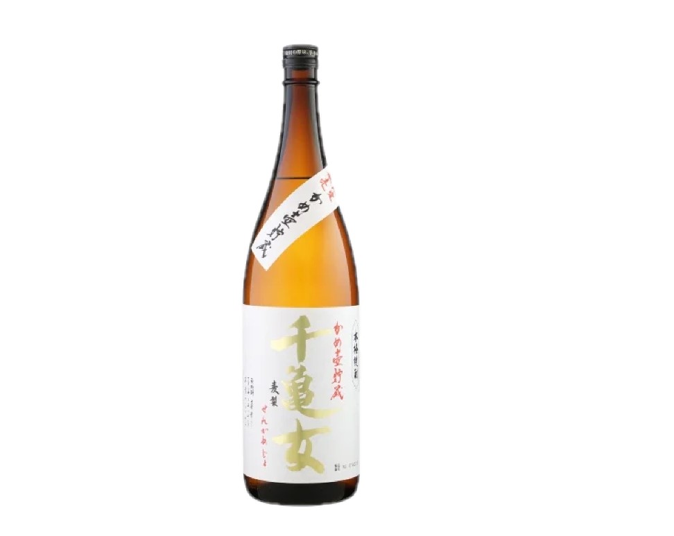 若潮酒造 本格焼酎 かめ壺貯蔵 千亀女 麦 25度 1800ml 1.8L 1本【ご注文は6本まで同梱可能】