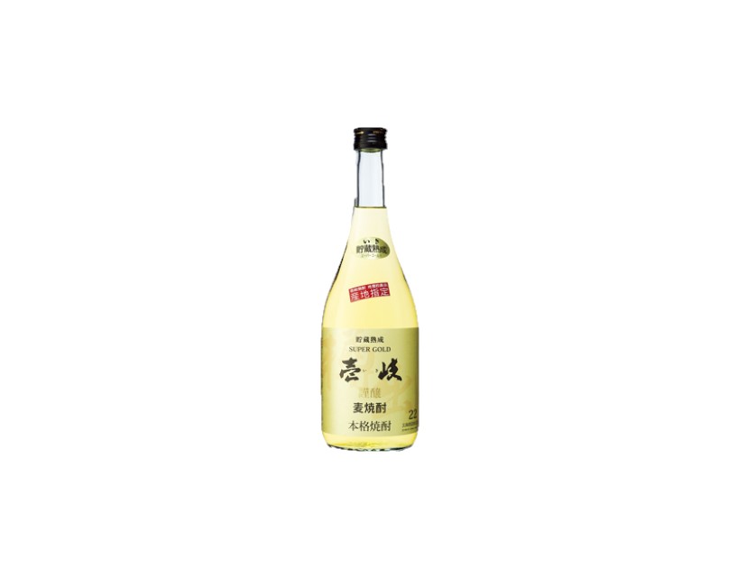 玄海酒造 壱岐 スーパーゴールド 22 麦焼酎 720ml 1本【ご注文は12本まで同梱可能】