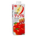 【送料無料】JA熊本果実連Juicy ジューシー アップル100 1000ml×2ケース/12本(4)